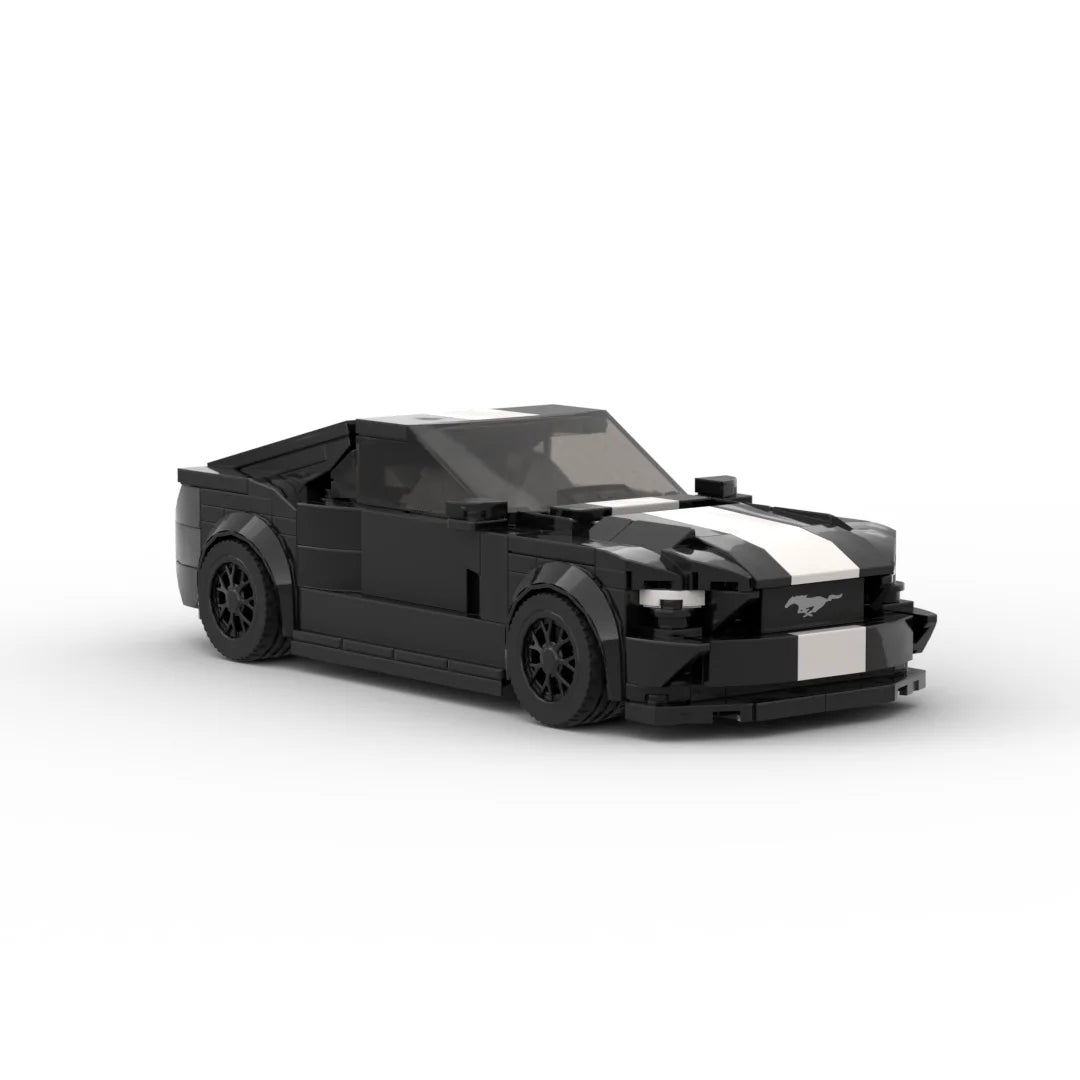 TurboBrick® Mustang Retro Muscle – Samochód z Klocków