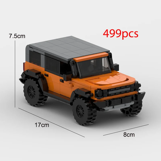 TurboBrick® Bronco – Samochód z Klocków