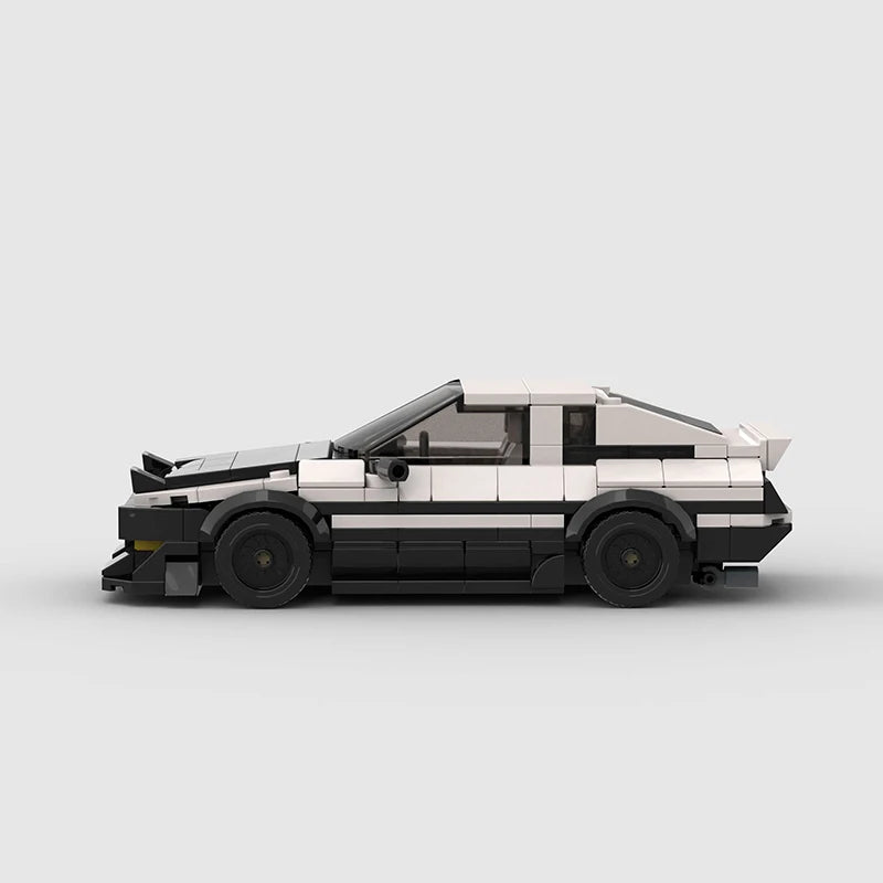 TurboBrick® AE86 Trueno - Klocki Samochodowe Kolekcjonerskie