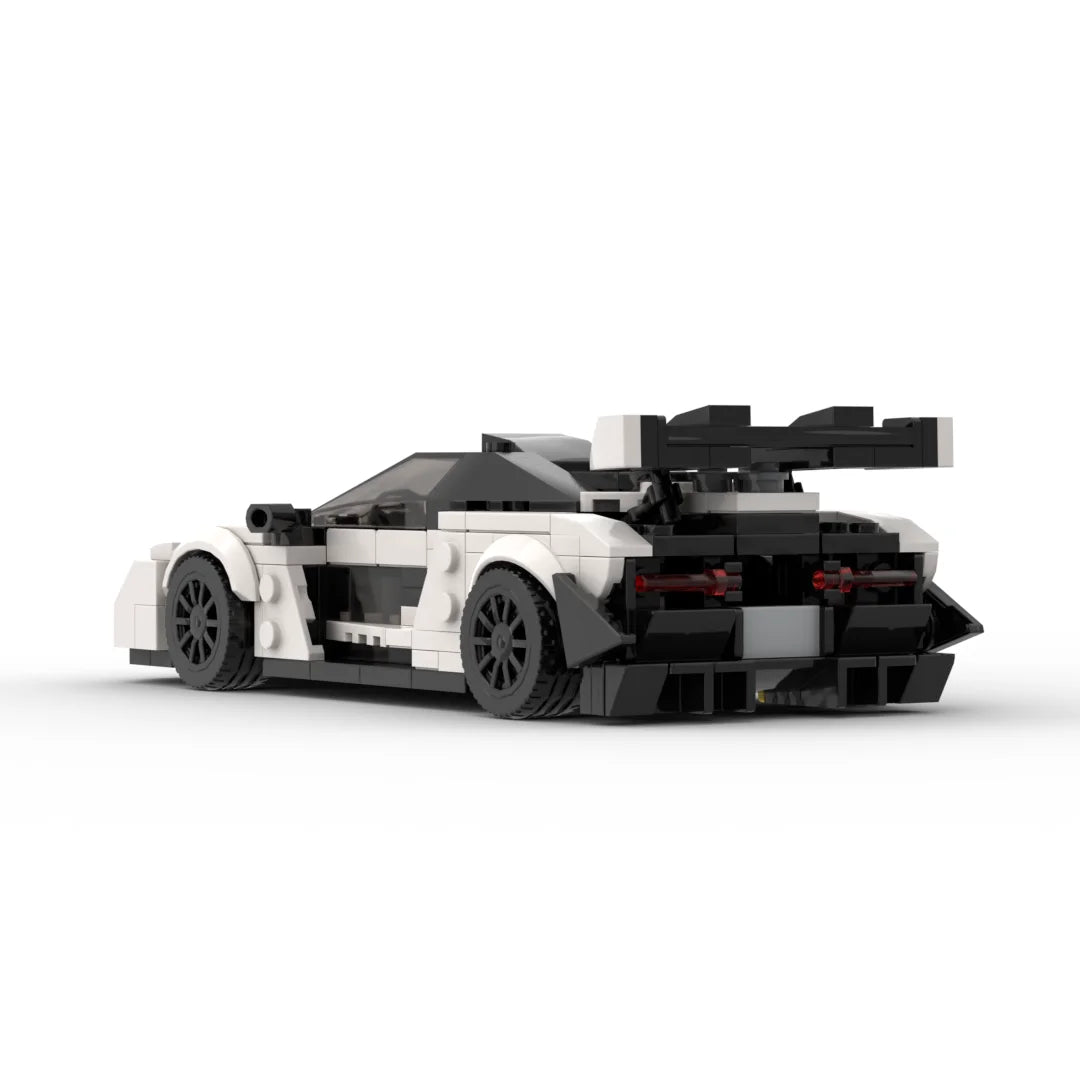 TurboBrick® Senna Hypercar – Kolekcjonerski Model z Klocków