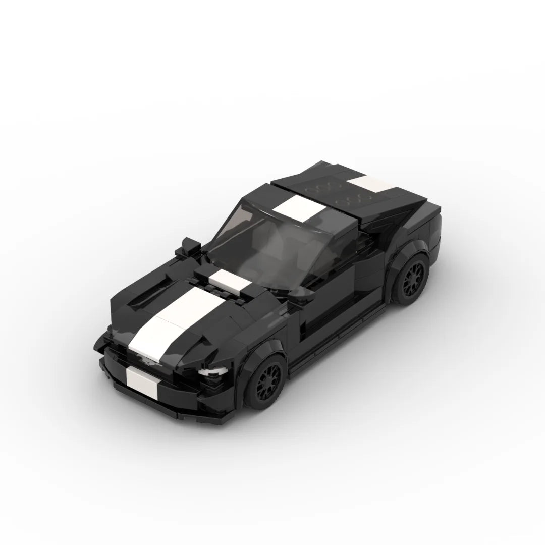 TurboBrick® Mustang Retro Muscle – Samochód z Klocków