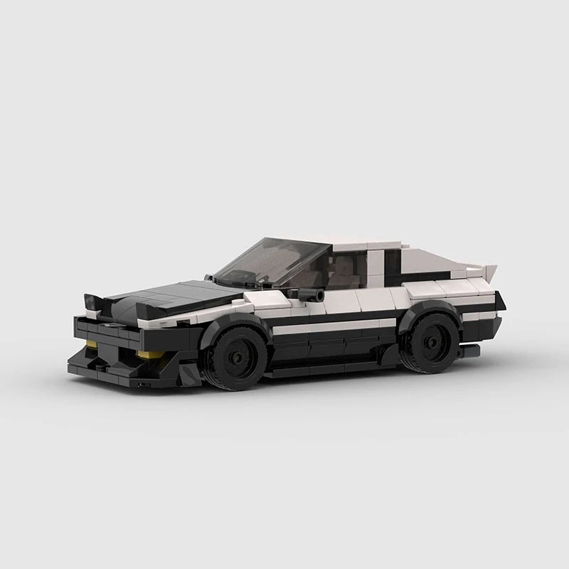 TurboBrick® AE86 Trueno - Klocki Samochodowe Kolekcjonerskie
