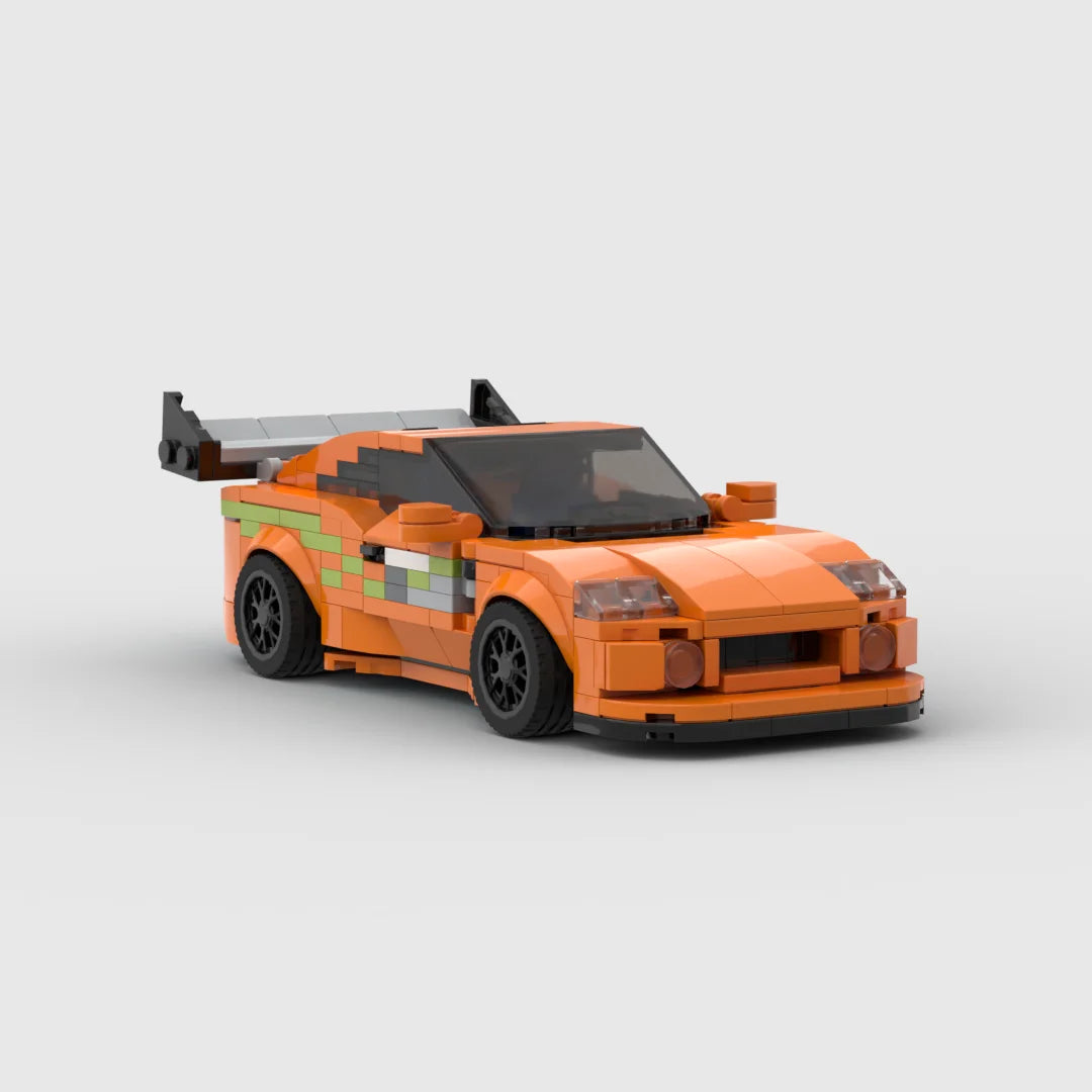 TurboBrick® Supra MK4 Filmowa Legenda – Samochód z Klocków 