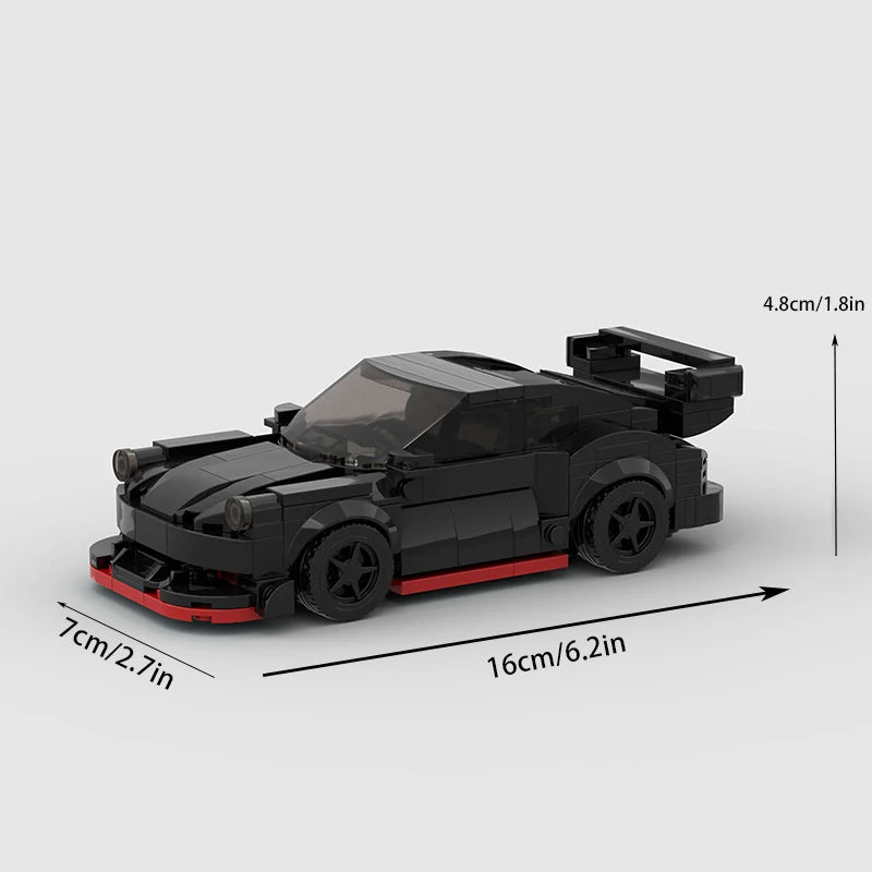 TurboBrick® 911 Sport – Kolekcjonerskie Klocki Samochodowe