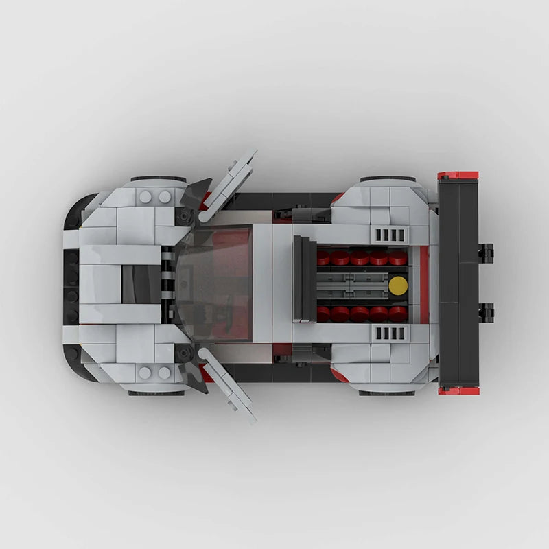 TurboBrick® R8 GT3 – Samochód Sportowy z Klocków