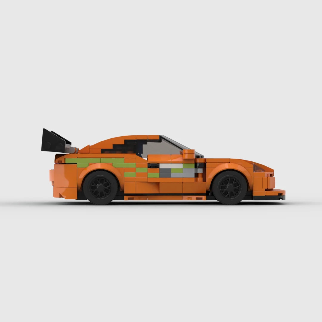 TurboBrick® Supra MK4 Filmowa Legenda – Samochód z Klocków 