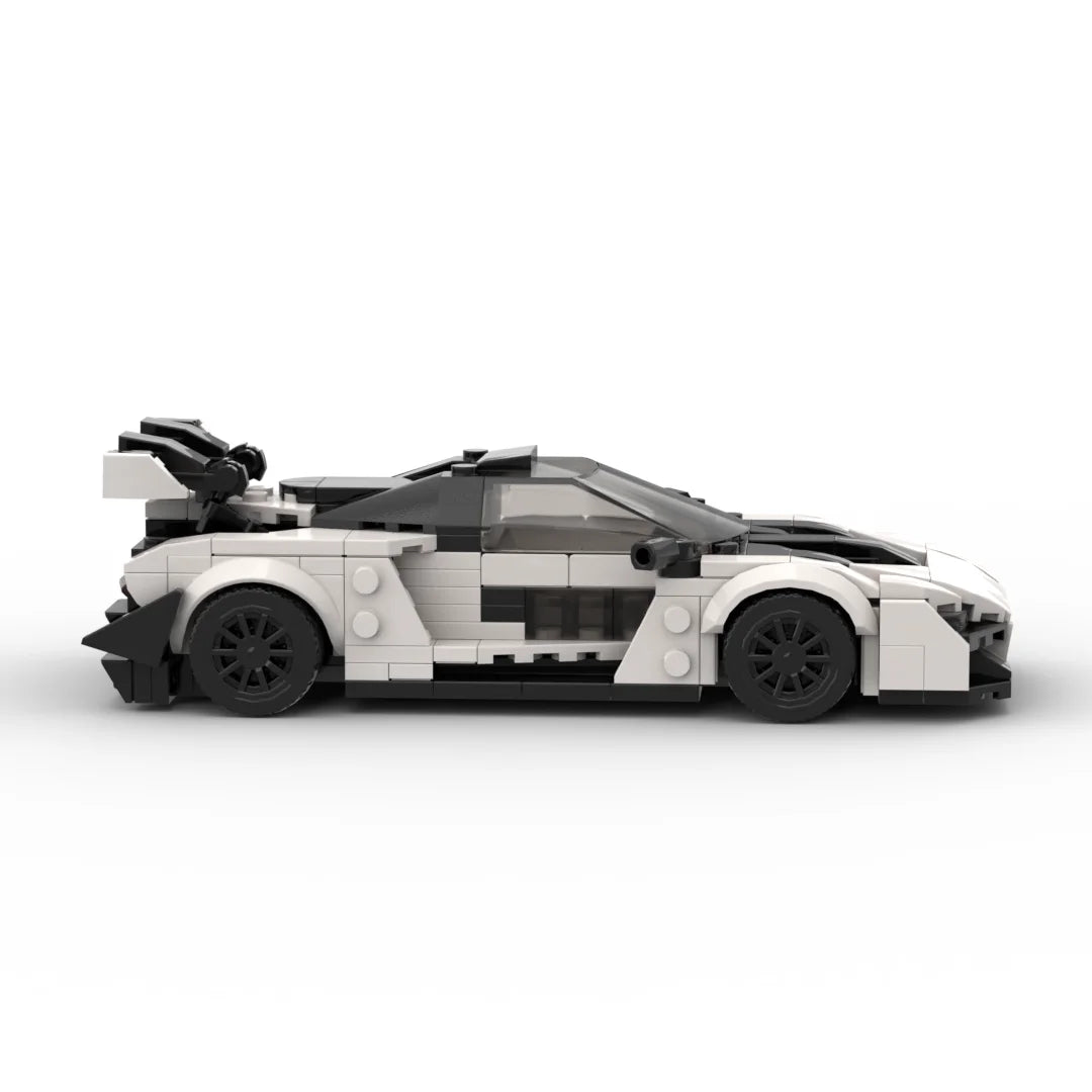 TurboBrick® Senna Hypercar – Kolekcjonerski Model z Klocków