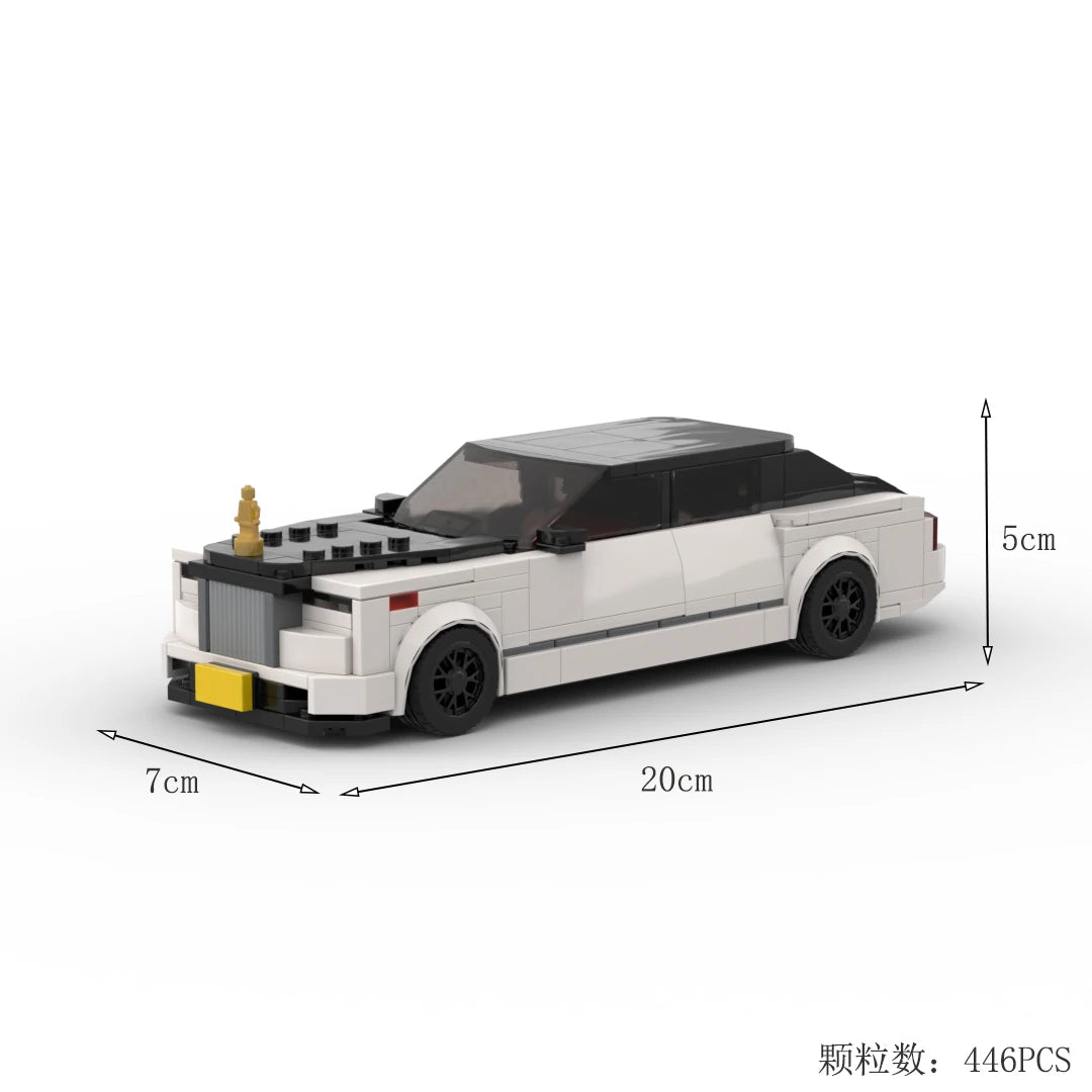 TurboBrick® Luxury Phantom – Ekskluzywny Model z Klocków