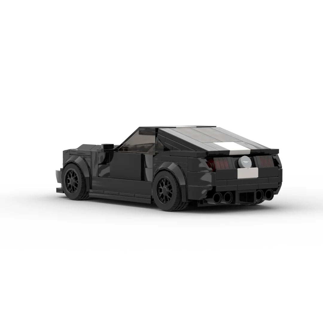 TurboBrick® Mustang Retro Muscle – Samochód z Klocków