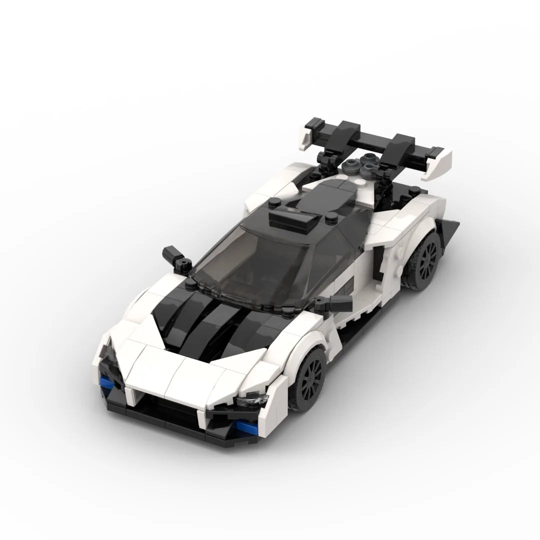 TurboBrick® Senna Hypercar – Kolekcjonerski Model z Klocków