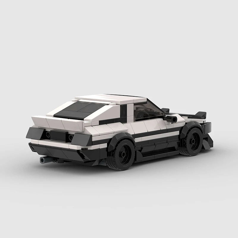 TurboBrick® AE86 Trueno - Klocki Samochodowe Kolekcjonerskie
