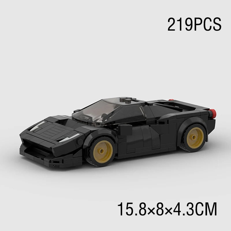TurboBrick® 458 Italia – Klocki Kolekcjonerskie Samochodowe