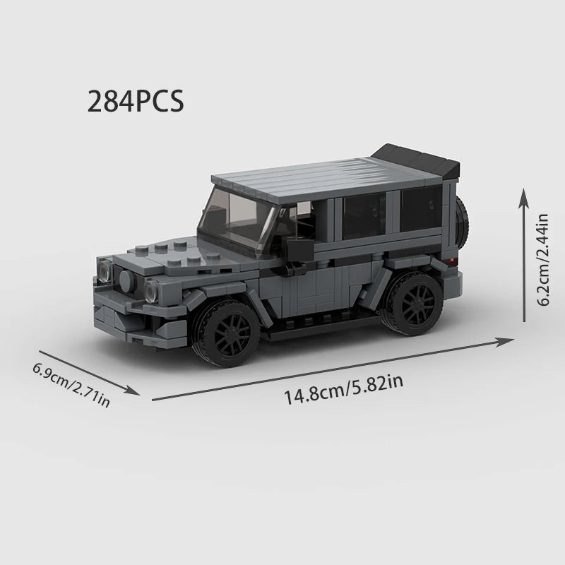TurboBrick® G63 AMG Off-Road Icon – Samochód z Klocków