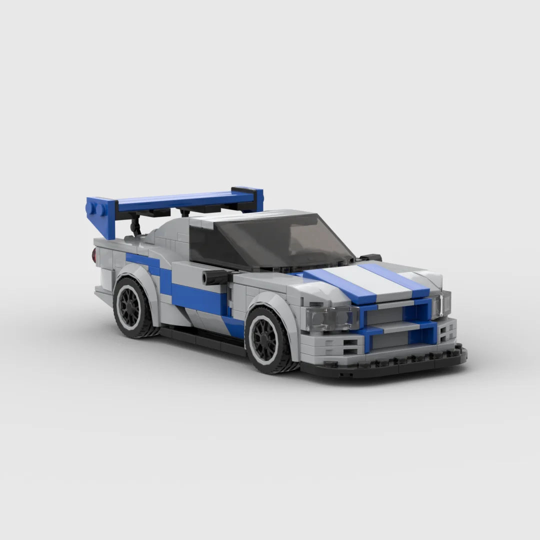TurboBrick® GT-R R32 „Godzilla” – JDM Legenda z klocków 