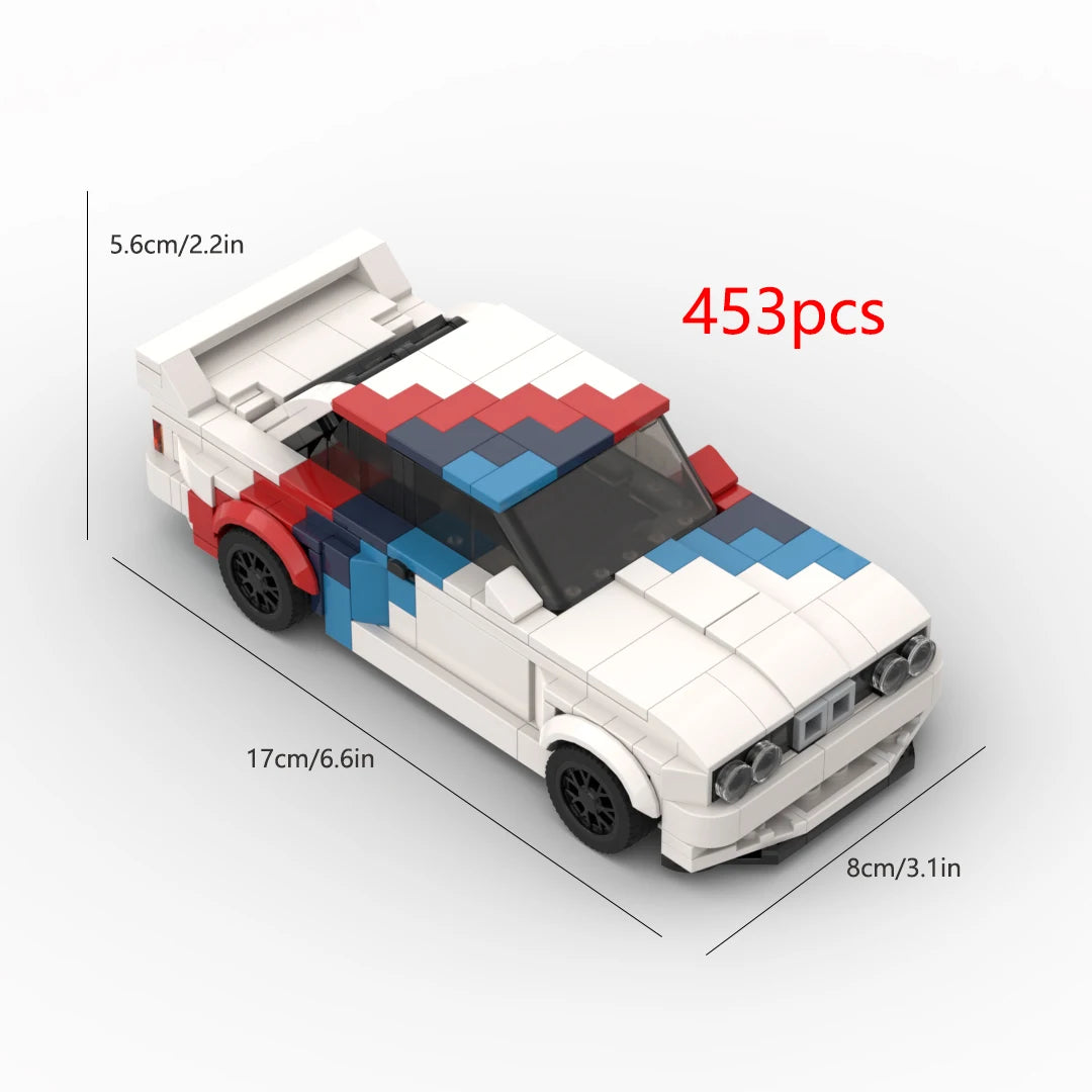 TurboBrick® M3 E30 DTM Legend – Model Samochodu Sportowego