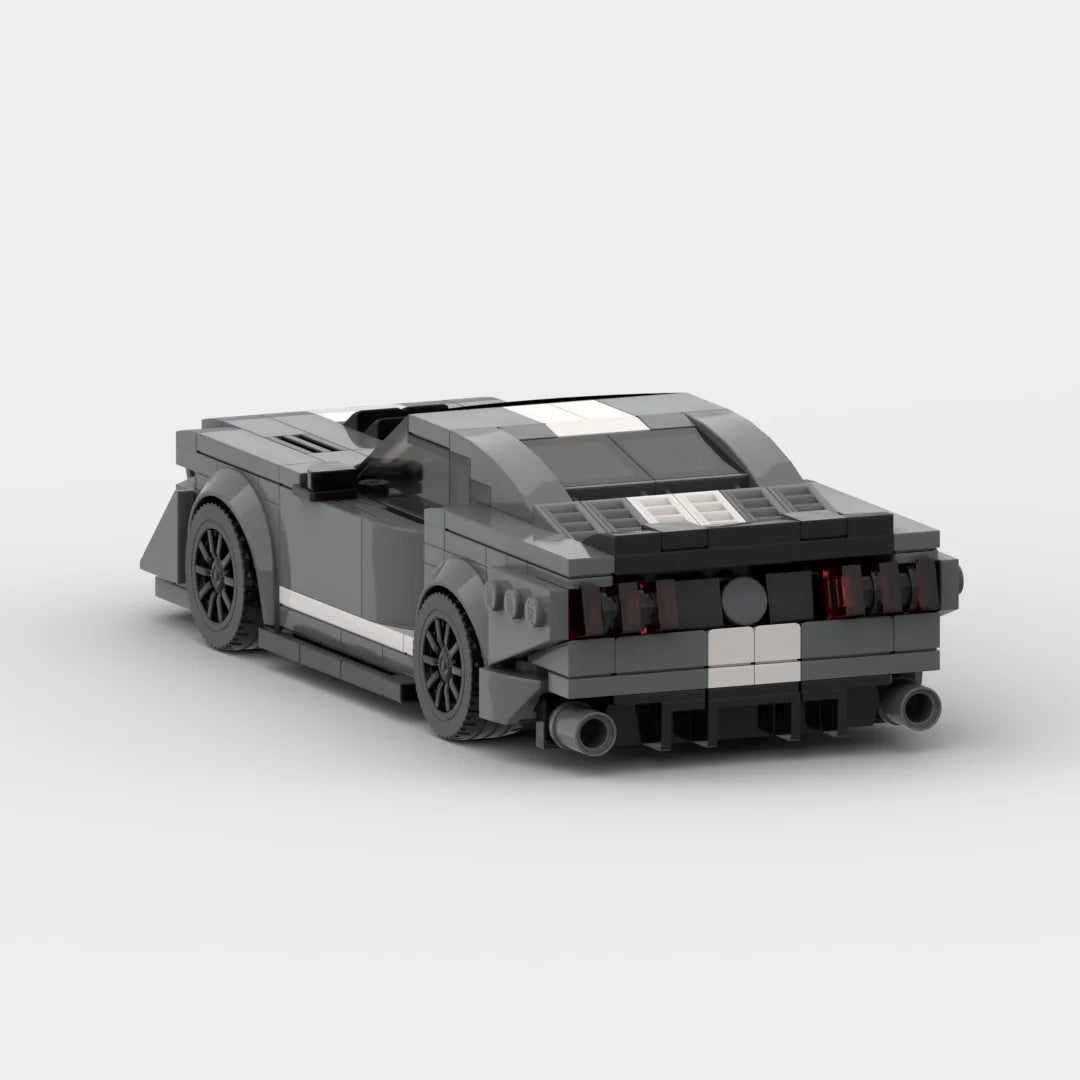 TurboBrick® Mustang Shelby Retro Muscle – Samochód z Klocków