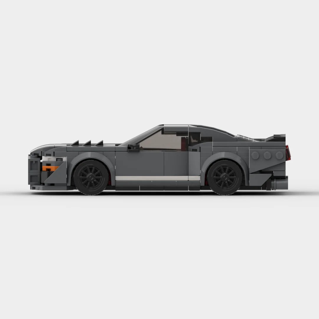 TurboBrick® Mustang Shelby Retro Muscle – Samochód z Klocków