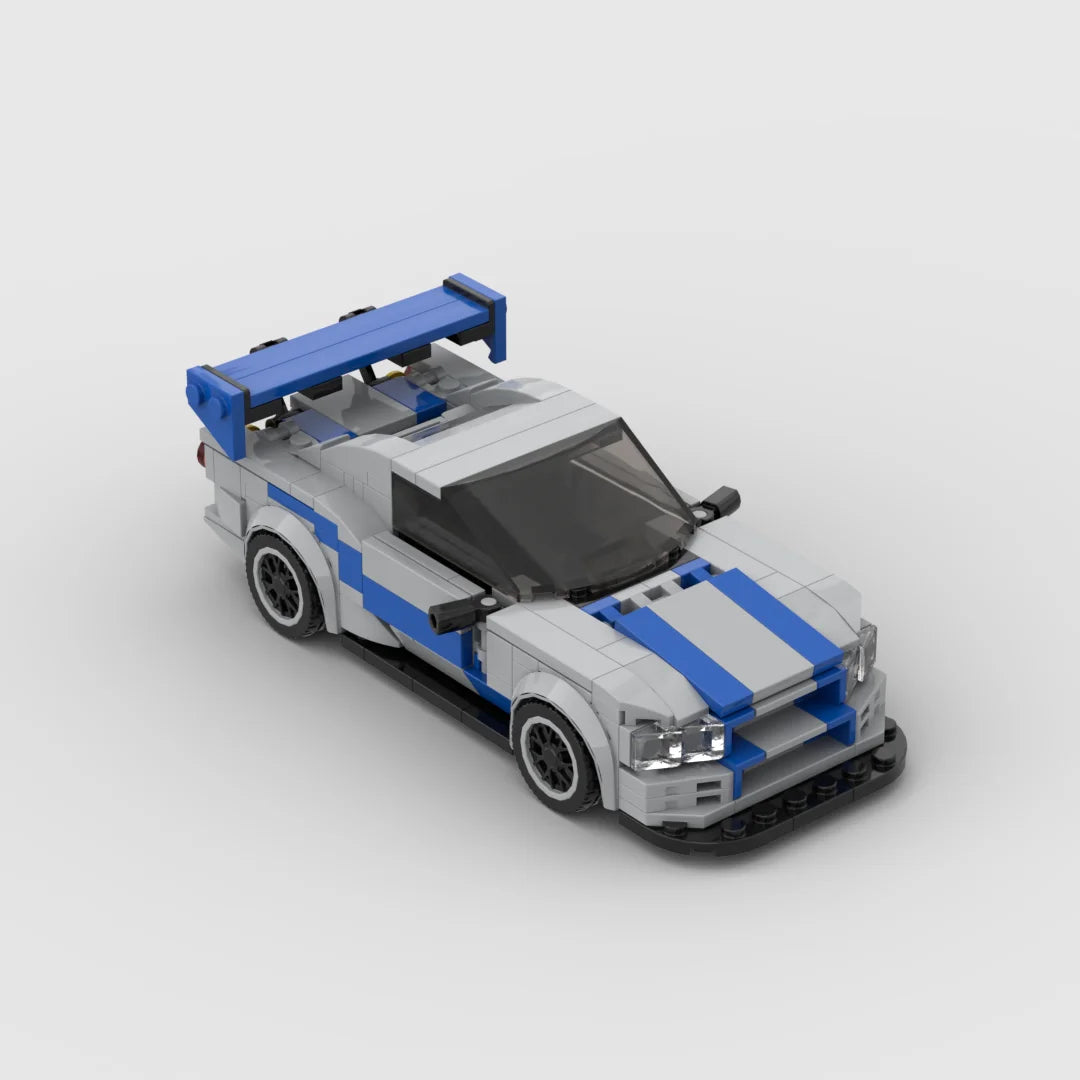 TurboBrick® GT-R R32 „Godzilla” – JDM Legenda z klocków 